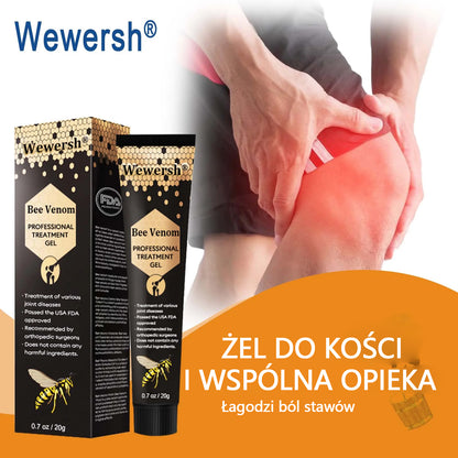 Wewersh® New Zealand Bee Venom Joint Relief Gel (wyciąg z nowozelandzkiej pszczoły - specjalizuje się w leczeniu schorzeń ortopedycznych i bólu artretycznego)