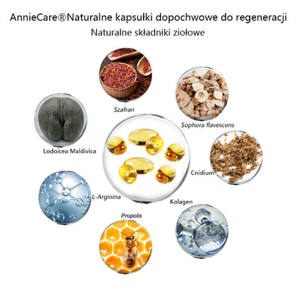 AnnieCare® Natychmiastowy Środek Przeciw Świądowi & Naturalna Detoksykacja & Naprawa Ujędrniająca & Naturalne Kapsułki Różowe i Delikatne